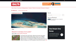 Desktop Screenshot of globalbalita.com